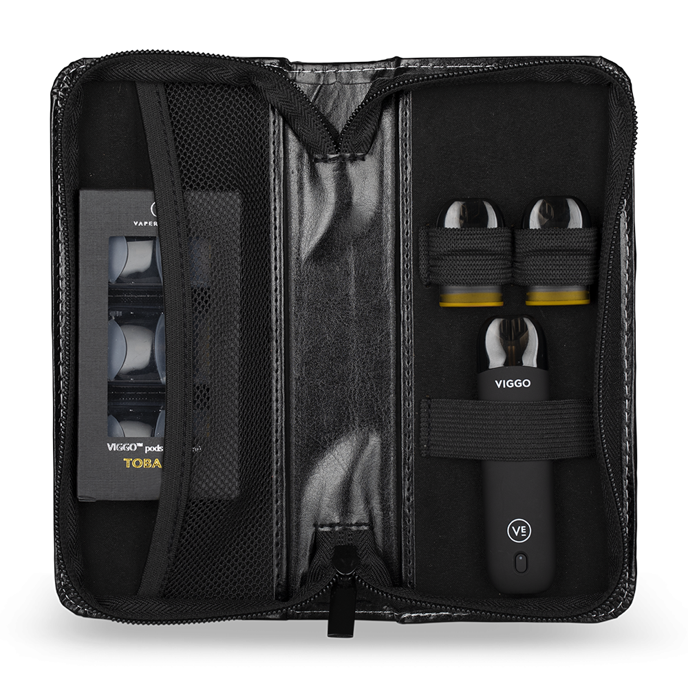 Vaper Empire Leather Vape Carry Case & E-Cig Carrying Pouch