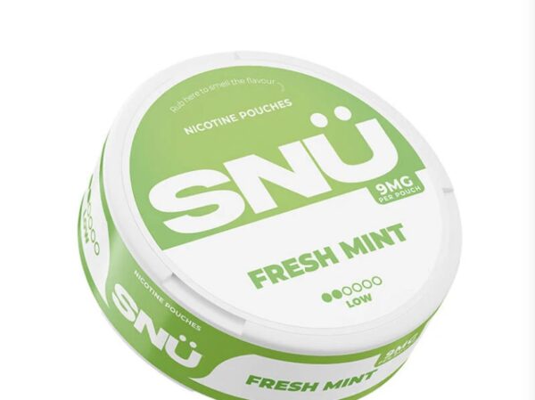 SNU Fresh Mint Nic Pouches by Bar Juice