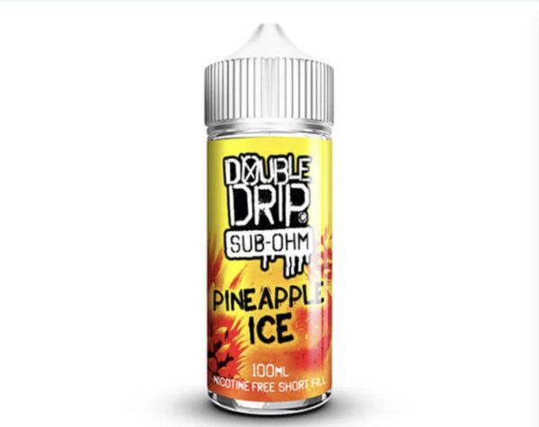 Double Drip Pineapple Ice 100ml Shortfill
