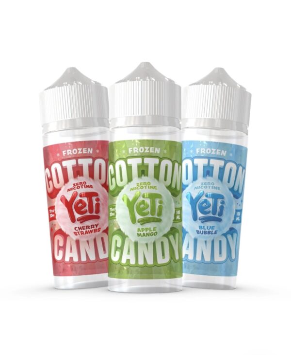 YETI COTTON CANDY SHORT FILL E-LIQUID