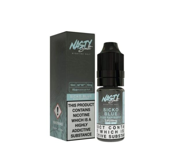 Nasty Juice Shisha Nic Salts 10ml - Sicko Blue