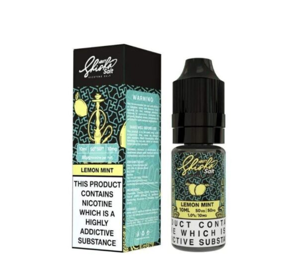Nasty Juice Shisha Nic Salts 10ml - Lemon Mint