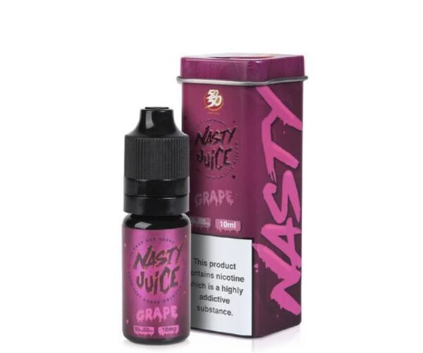 NASTY JUICE 10ml E-Liquid - ASAP Grape 50/50