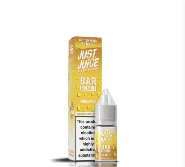 Just Juice Bar Range Pineapple 10ml Nic Salt E-Liquid