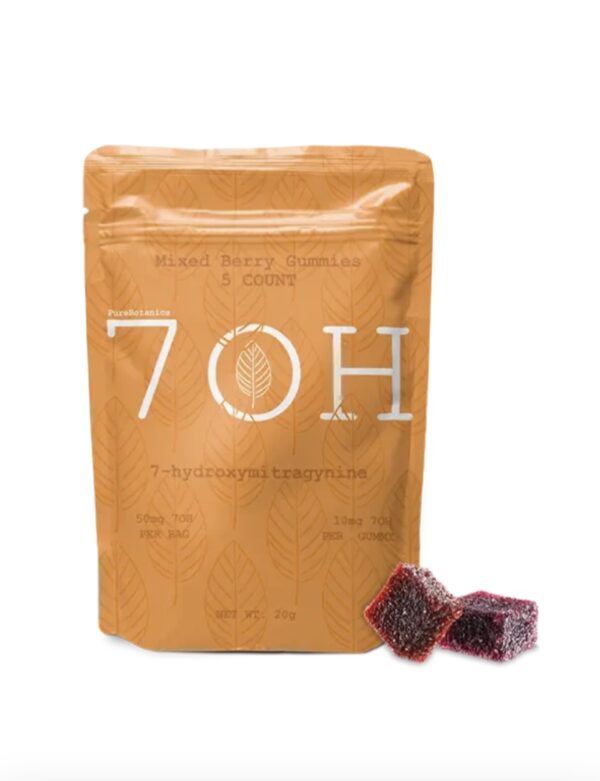 7OH 7 Hydroxy Mixed Berry Gummies 50mg