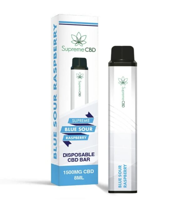 CBD Disposable Vape - Blue Sour Raspberry (1500mg)