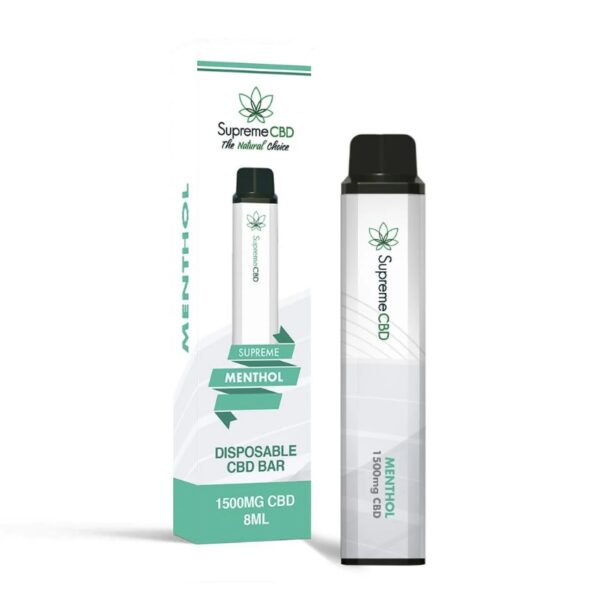 CBD Disposable Vape - Menthol (1500mg)