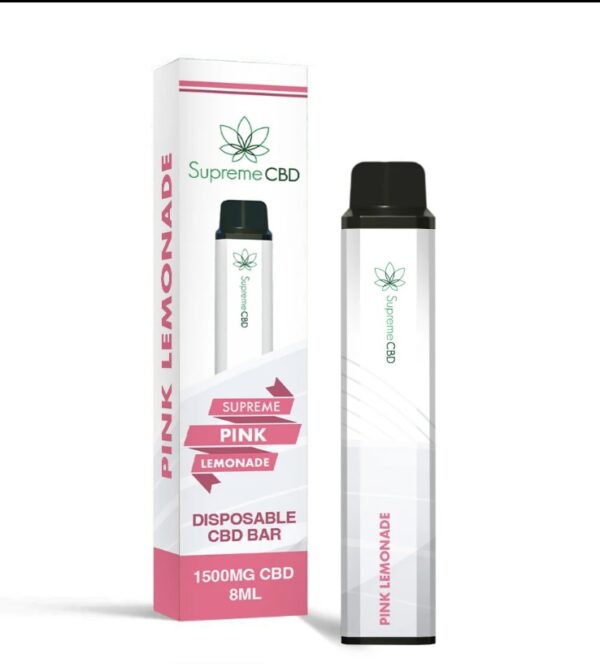 CBD Disposable Vape - Pink Lemonade (1500mg)