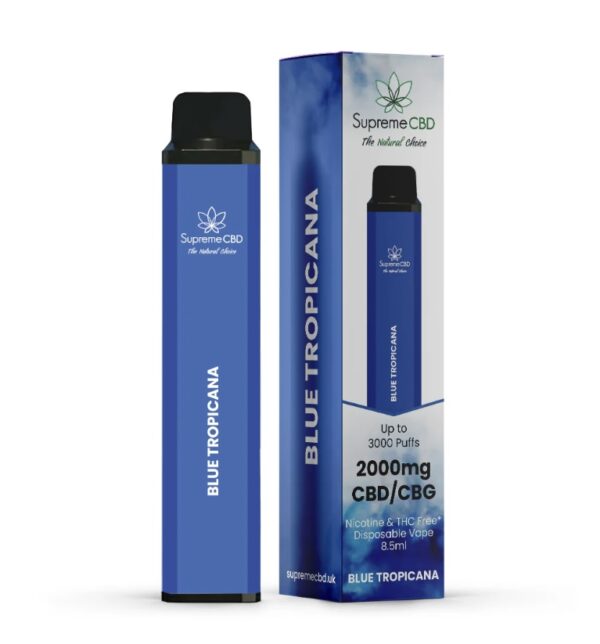 CBD Disposable Vape - Blue Tropicana (2000mg)