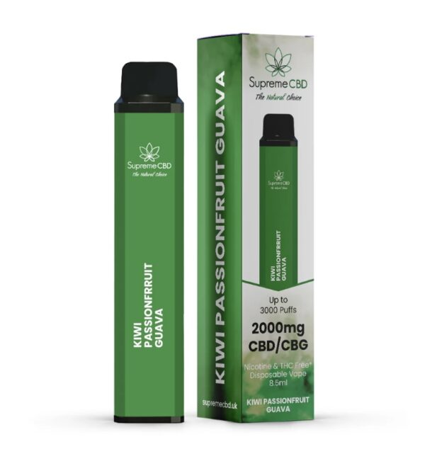 CBD Disposable Vape - Kiwi Passionfruit Guava (2000mg)