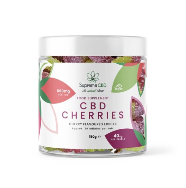 CBD Gummy Cherries (800mg