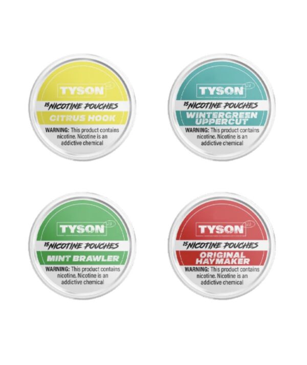 TYSON 2.0 NICOTINE POUCHES 5 PACK