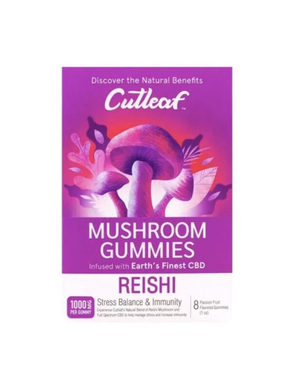 CUTLEAF ZERO THC MUSHROOM GUMMIES 8PCS - Image 5