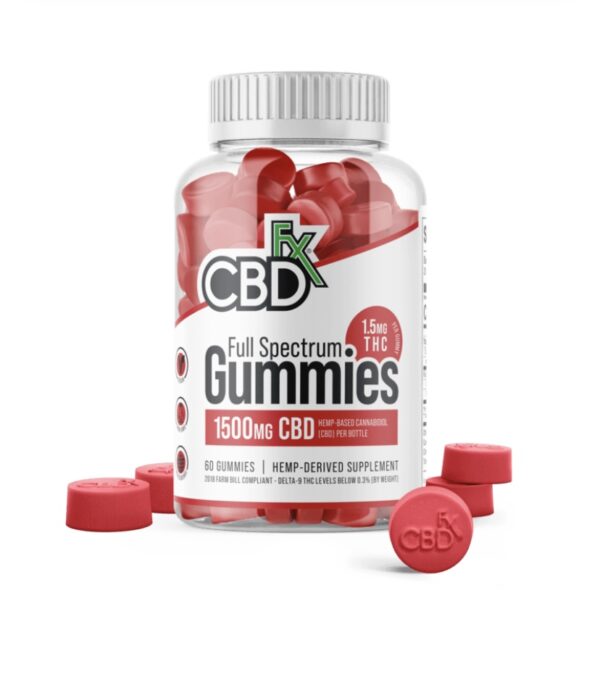 MIXED BERRY FULL SPECTRUM CBD GUMMIES – CBDFX
