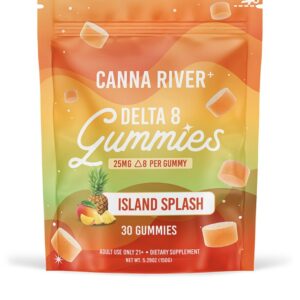 DELTA 8 THC GUMMIES – ISLAND SPLASH – CANNA RIVER