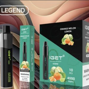 30 × IGET LEGEND 4000 PUFFS (PICK YOUR OWN FLAVOURS
