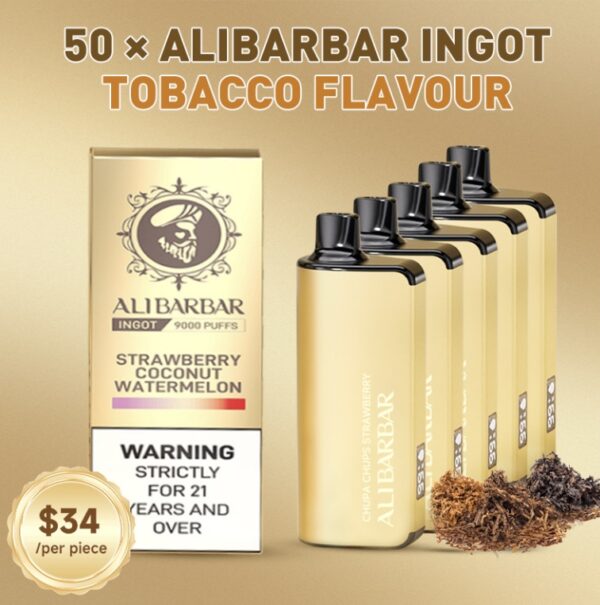 50 × ALIBARBAR INGOT & TOBACCO