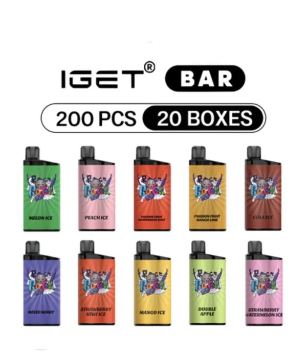 IGET BAR 3500 PUFFS(200PCS)