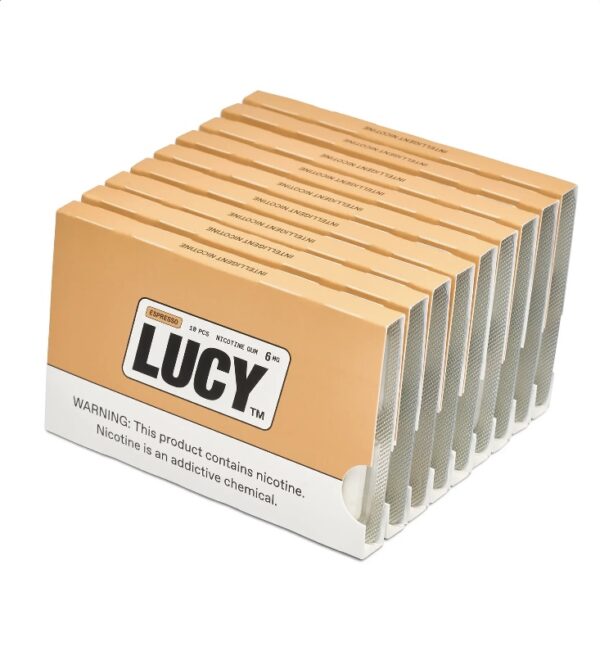 Lucy Nicotine Gum (9-pack)