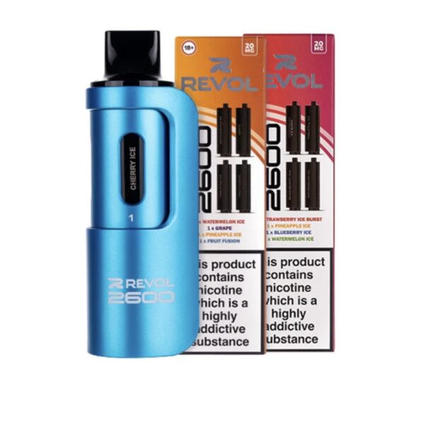 Revol 2600 4 in 1 Pod Kit Bundle