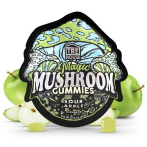 Sour Apple Magic Mushroom Gummies