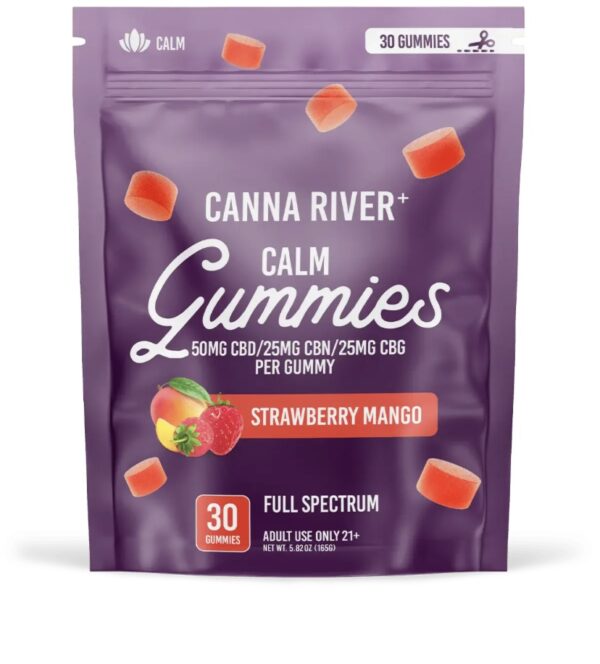 FULL SPECTRUM CBD GUMMIES FOR CALM – CANNA RIVER - Image 4