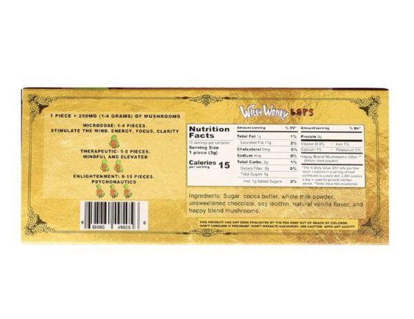 Milk Chocolate Willy Wonky Happy Blend Bars - Image 2
