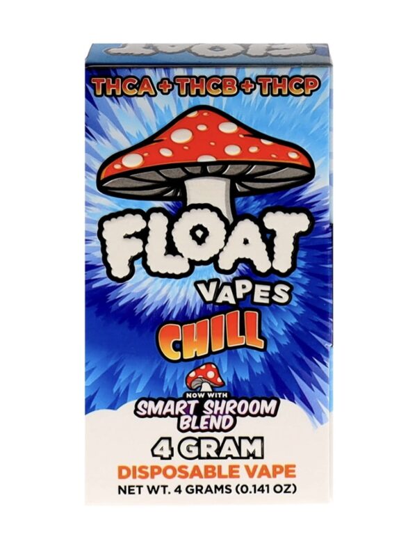THCA+THCB+THCP Chill Float Smart Shroom Blend Vape 4G