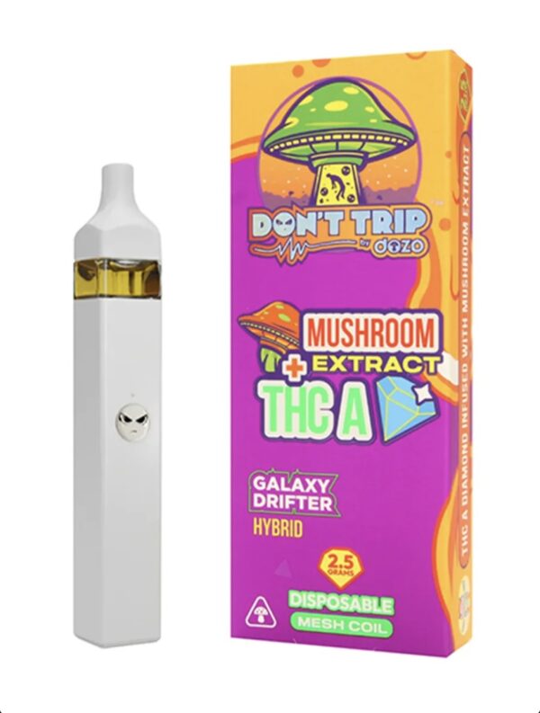 Galaxy Drifter Dozo Mushroom Extract + THC-A Disposable 2.5G