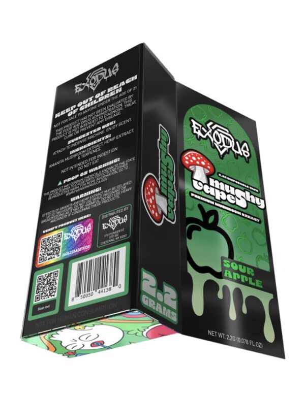 Sour Apple Exodus Mushy Disposable Vape 2.2G - Image 3