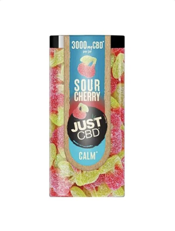 Sour Cherry Just CBD Calming Gummies 3000mg