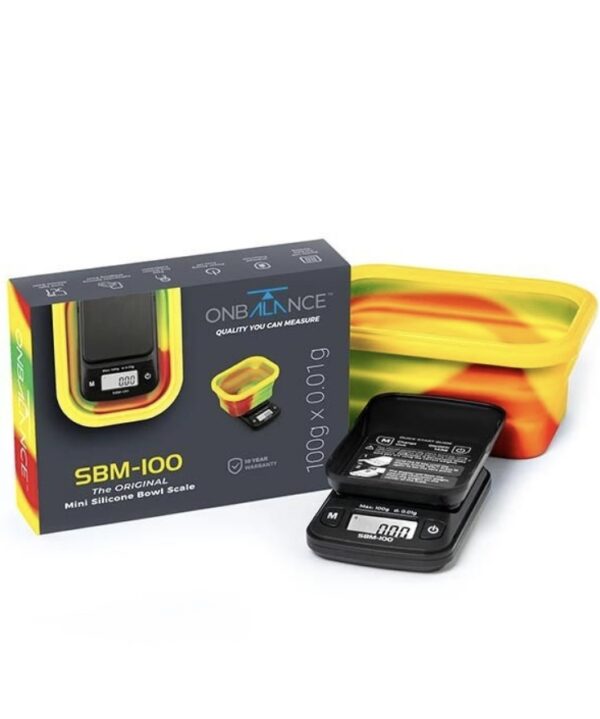 RASTA MINI SILICONE BOWL SCALES 100G X 0.01G - Image 2