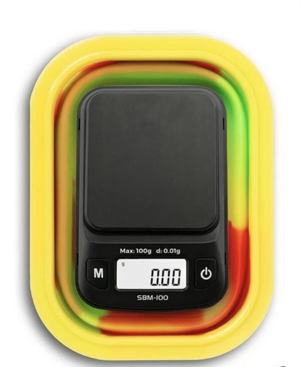 RASTA MINI SILICONE BOWL SCALES 100G X 0.01G - Image 6
