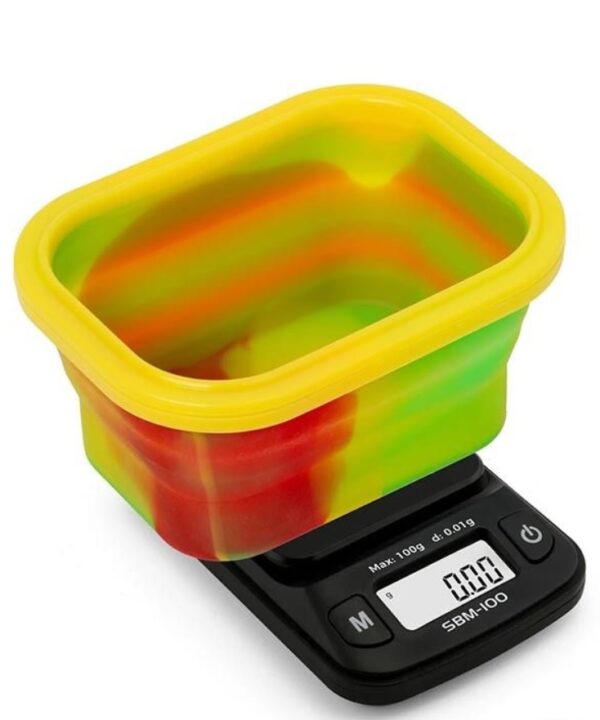 RASTA MINI SILICONE BOWL SCALES 100G X 0.01G - Image 3