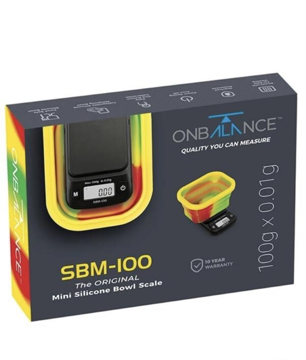 RASTA MINI SILICONE BOWL SCALES 100G X 0.01G - Image 10