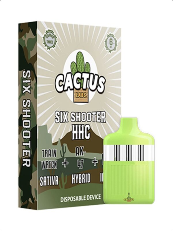 Train Wreck | AK-47 | GDP Cactus Labs Six Shooter HHC Disposable