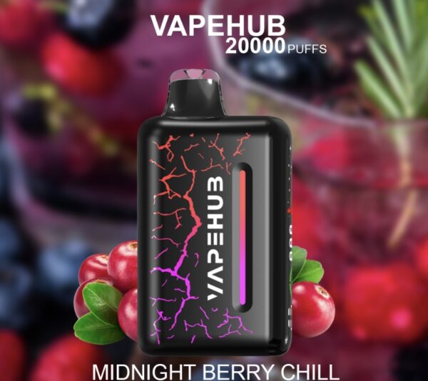 VAPEHUB MIDNIGHT BERRY CHILL – 20000 PUFFS