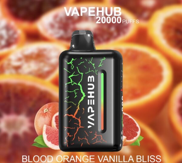 VAPEHUB BLOOD ORANGE VANILLA BLISS – 20000 PUFFS