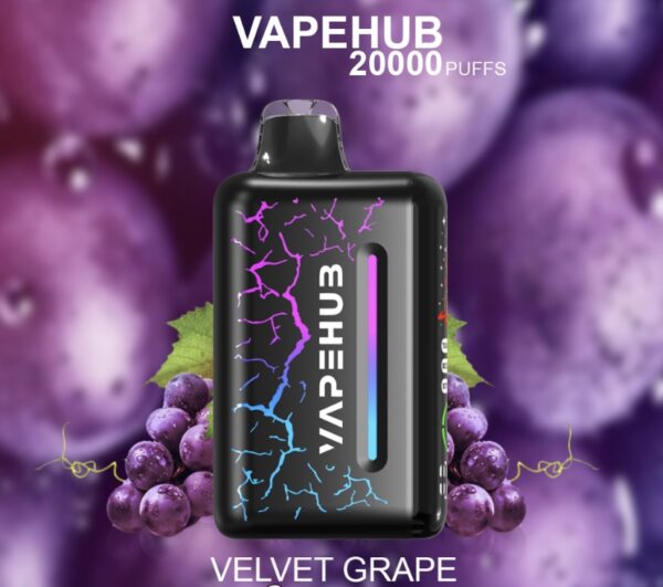 VAPEHUB VELVET GRAPE – 20000 PUFFS