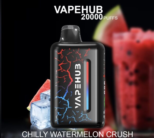 VAPEHUB CHILLY WATERMELON CRUSH – 20000 PUFFS