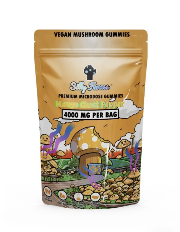 Mango Ghost Pepper Mushroom Gummies