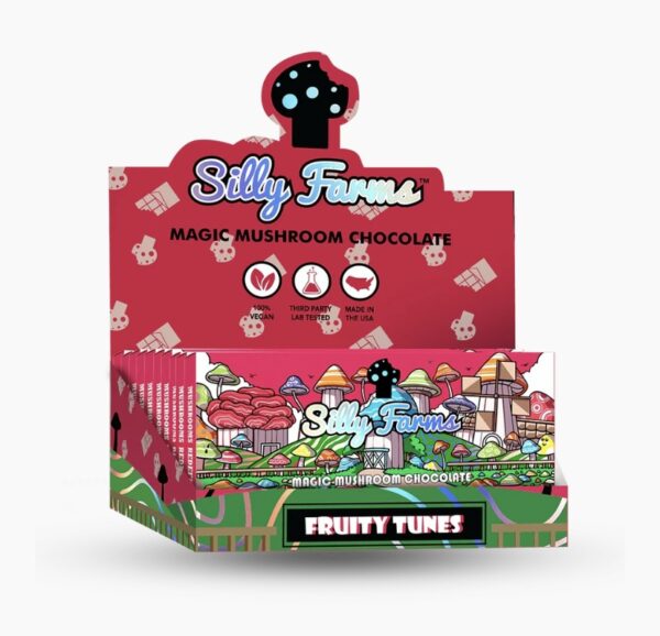 Silly Farms Magic Mushroomm Chocolate Bar 7GM