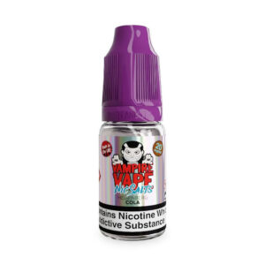 H'berg Cola 10ml Nicotine Salt E-Liquid by Vampire Vape Salts