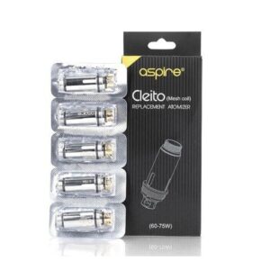 Aspire Cleito Mesh Replacement Coils | Pack of 5 with 20% off
