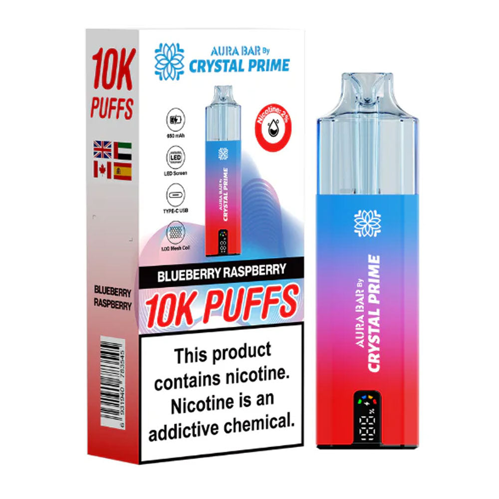 Crystal Prime Aura Bar 10K Prefilled Vape - Image 5