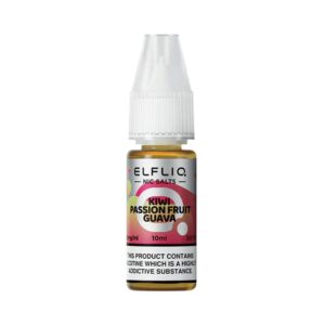 ELFLIQ Kiwi Passion Fruit Guava 10ml Nic Salt E Liquid