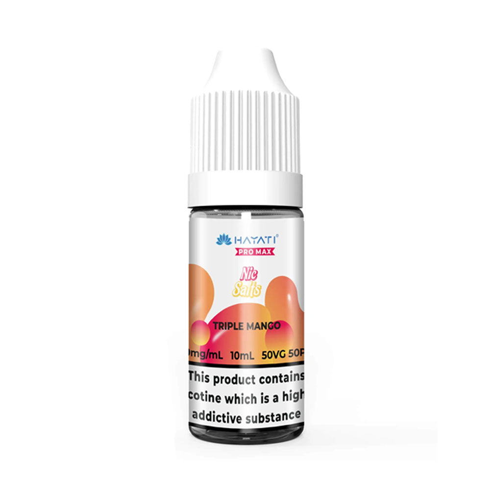 The Crystal Pro Max Triple Mango 10ml Nic Salt E Liquid