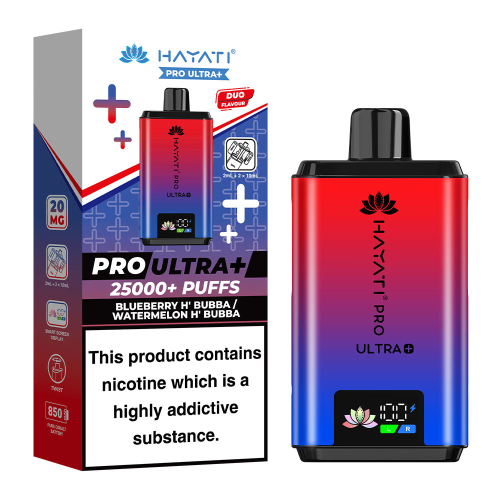 Hayati Pro Ultra Plus 25000 Puffs Prefilled Vape - Image 6