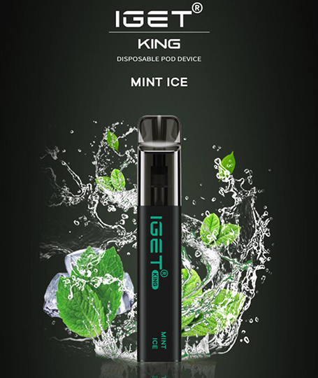 iGET KING VAPE 2600 PUFF – MINT ICE