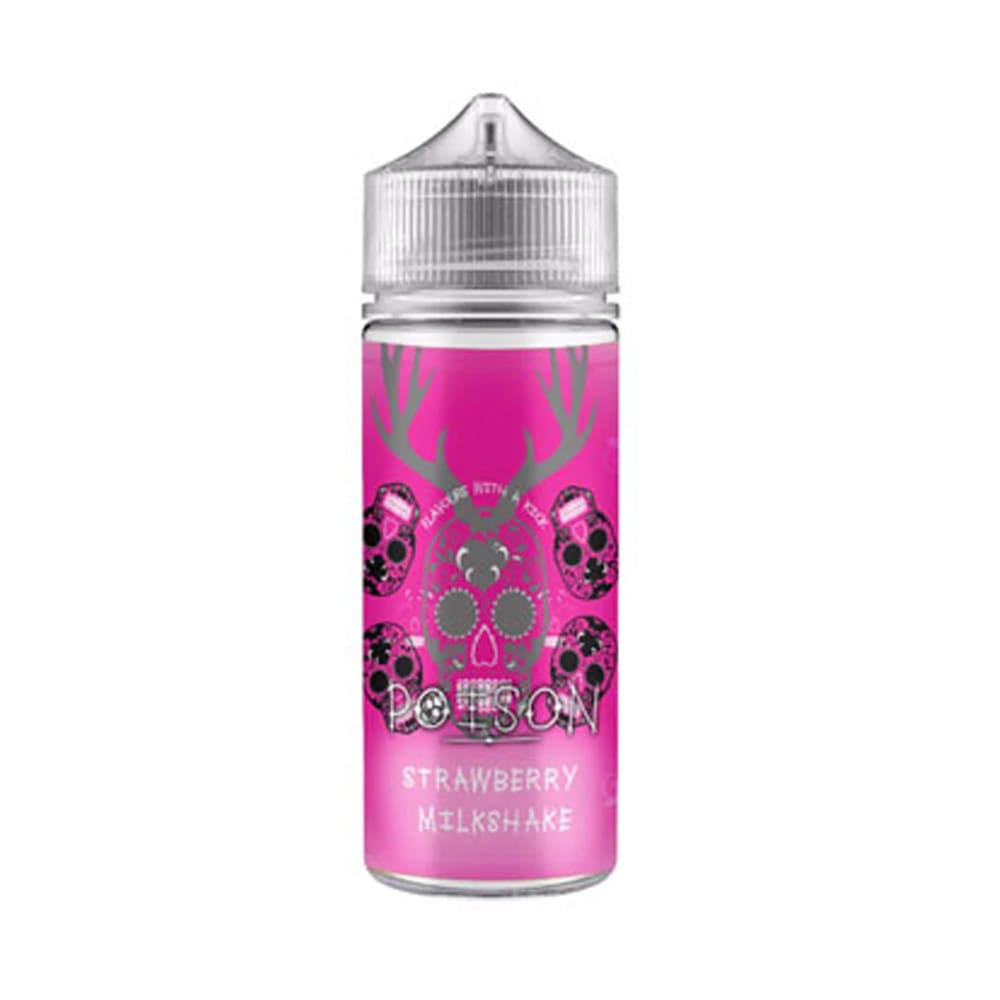 Strawberry Milkshake 80ml Shortfill E-Liquid by Poison